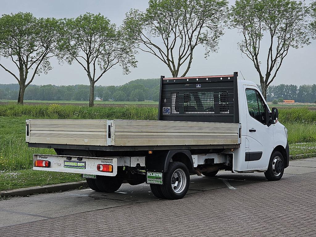 RENAULT MASTER 2.3 open-laadbak euro6 !, Auto's, Bestelauto's, Gebruikt, Euro 6, Renault, Wit
