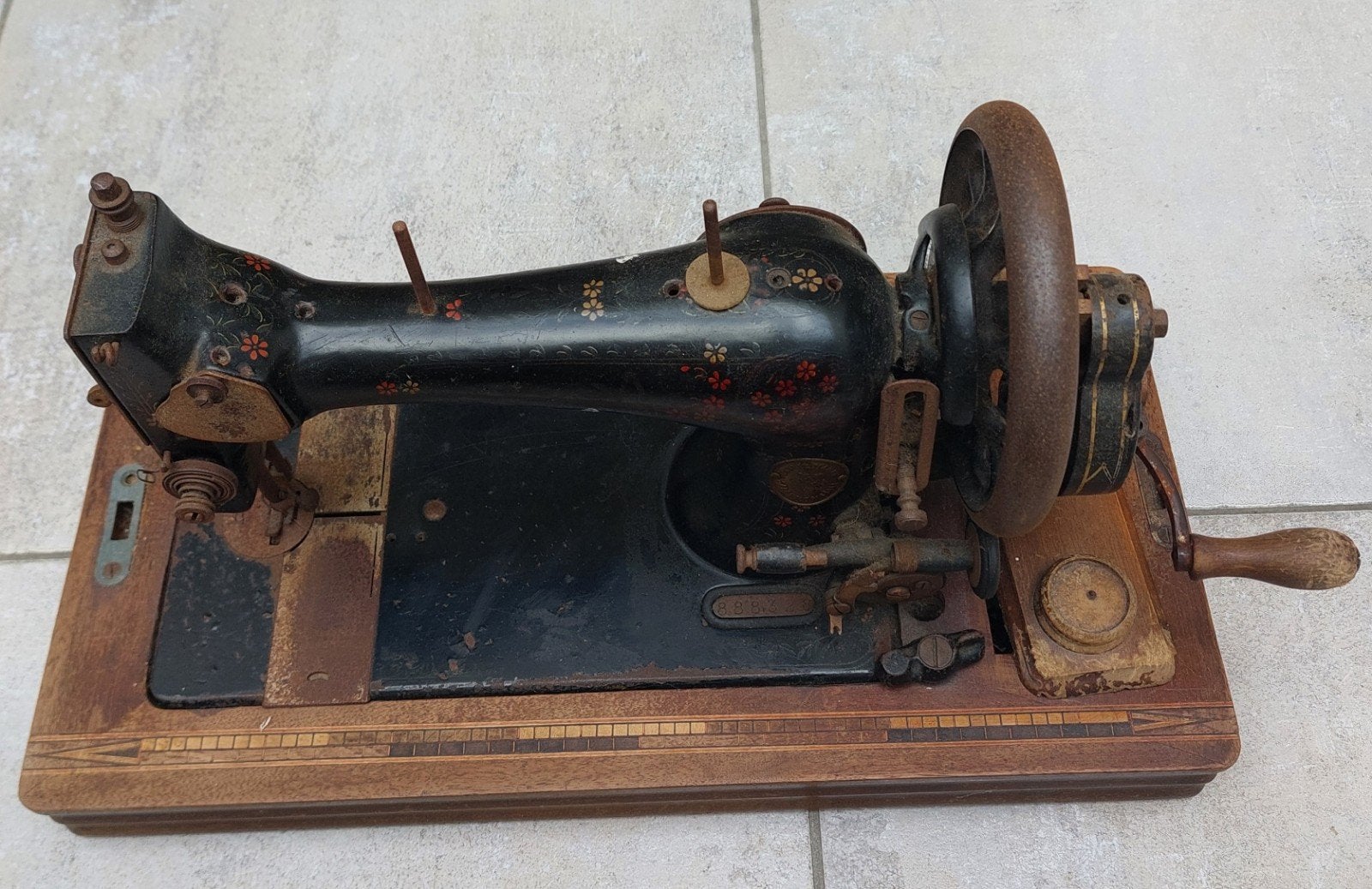 oude naaimachine, Antiek en Kunst, Ophalen