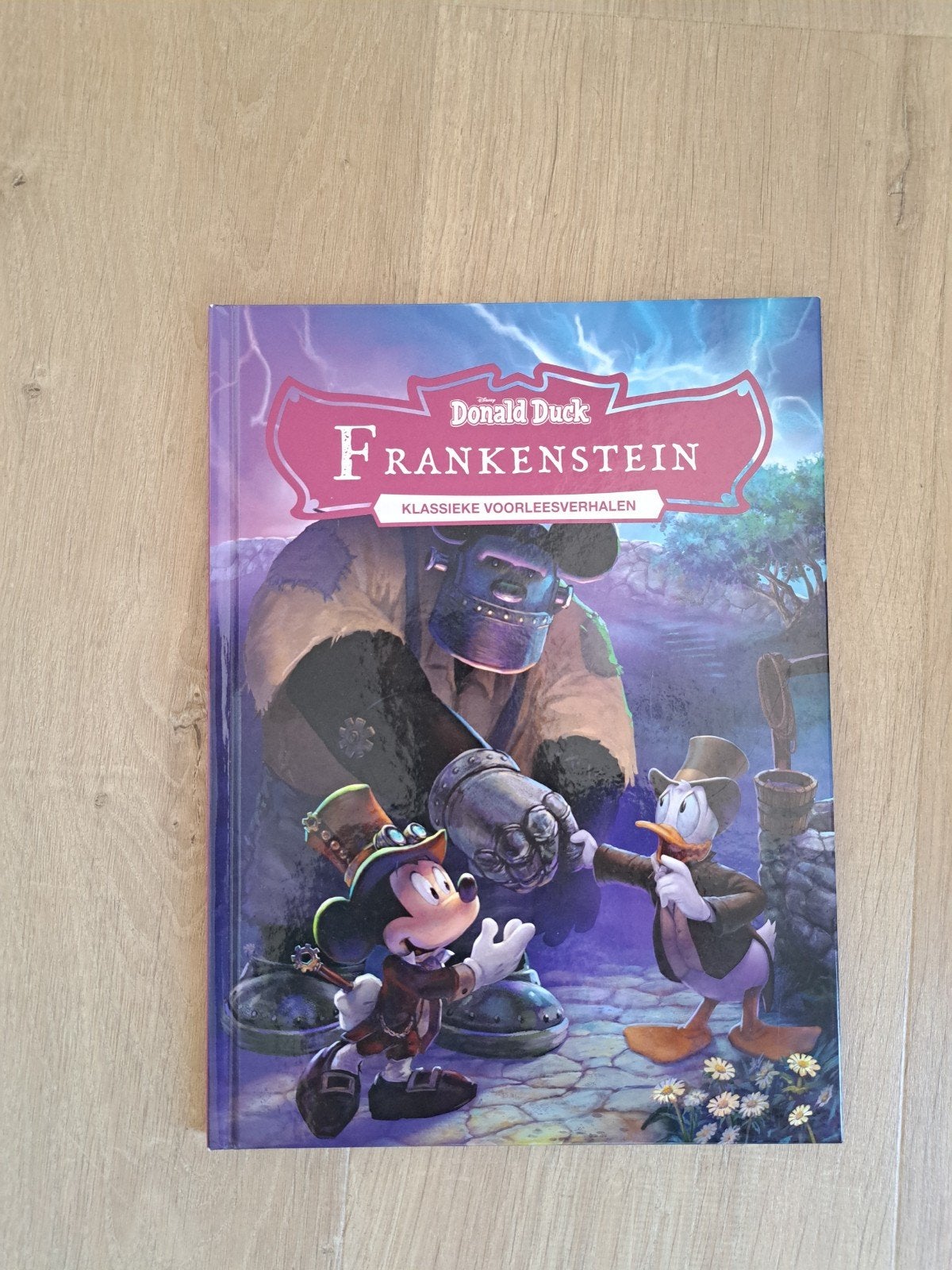 Donald Duck Frankenstein - Klassieke Voorleesverhalen, 3 tot 4 jaar, Ophalen of Verzenden, Zo goed als nieuw, Uitklap-, Voel- of Ontdekboek