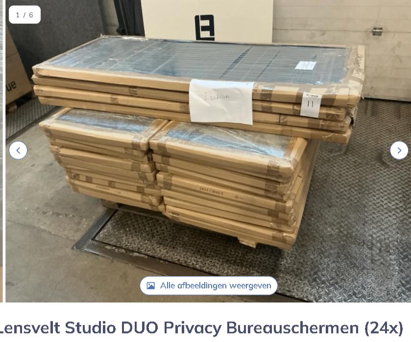 Kamerschermen, Huis en Inrichting, Ophalen, Zo goed als nieuw