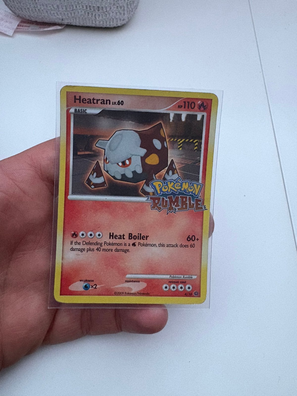 Heatran rumble, Ophalen of Verzenden, Zo goed als nieuw, Meerdere kaarten, Foil