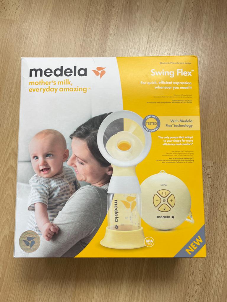 Medela Swing Flex enkele elektrische borstkolf, Ophalen of Verzenden, Zo goed als nieuw