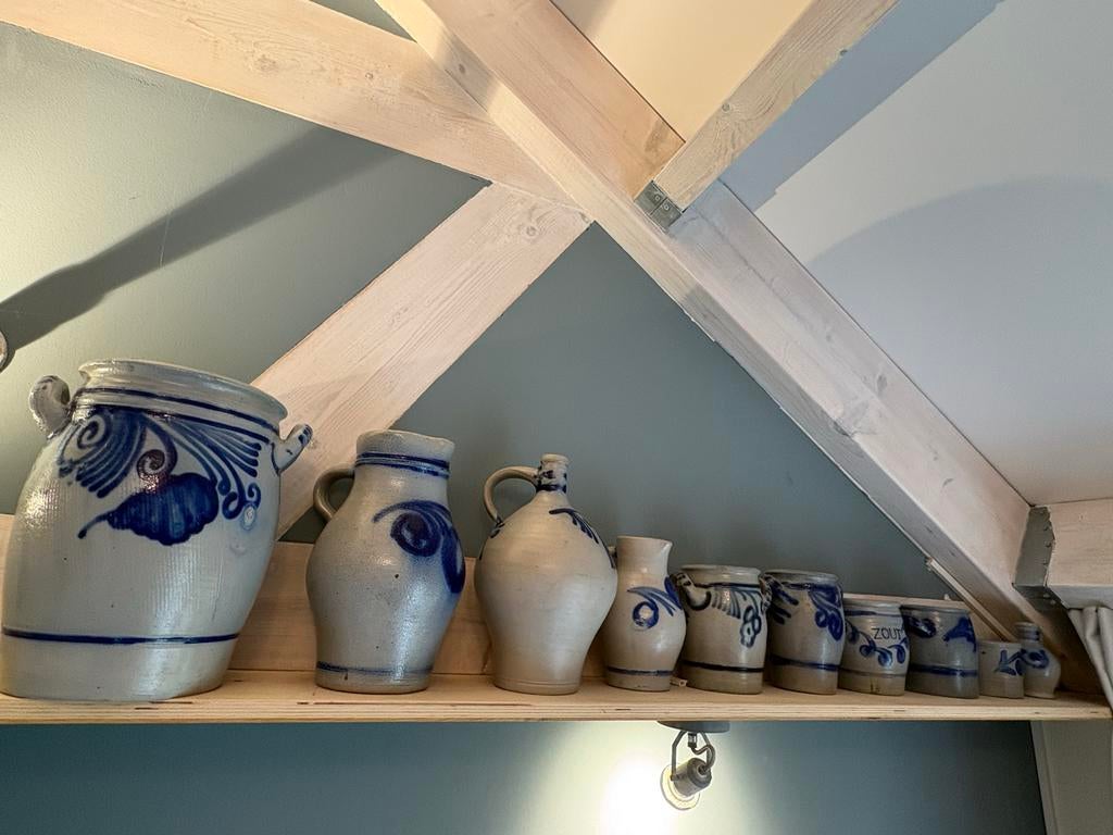 10 Antieke Keulse potten en kruiken, Ophalen