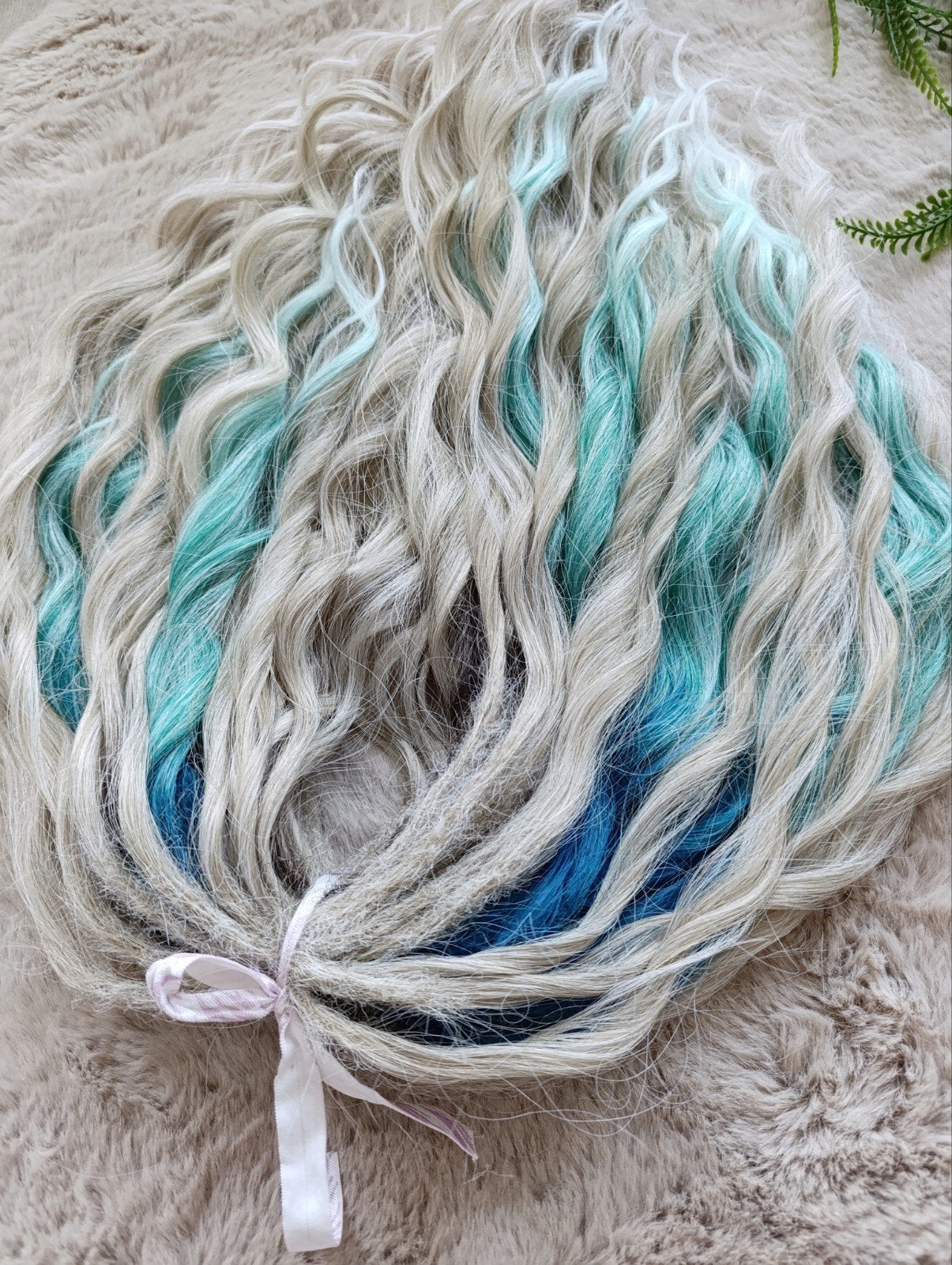 Dreadkrullen (dreadlocks) fullhead set, 60 DE, Ophalen of Verzenden, Nieuw, Pruik of Haarverlenging