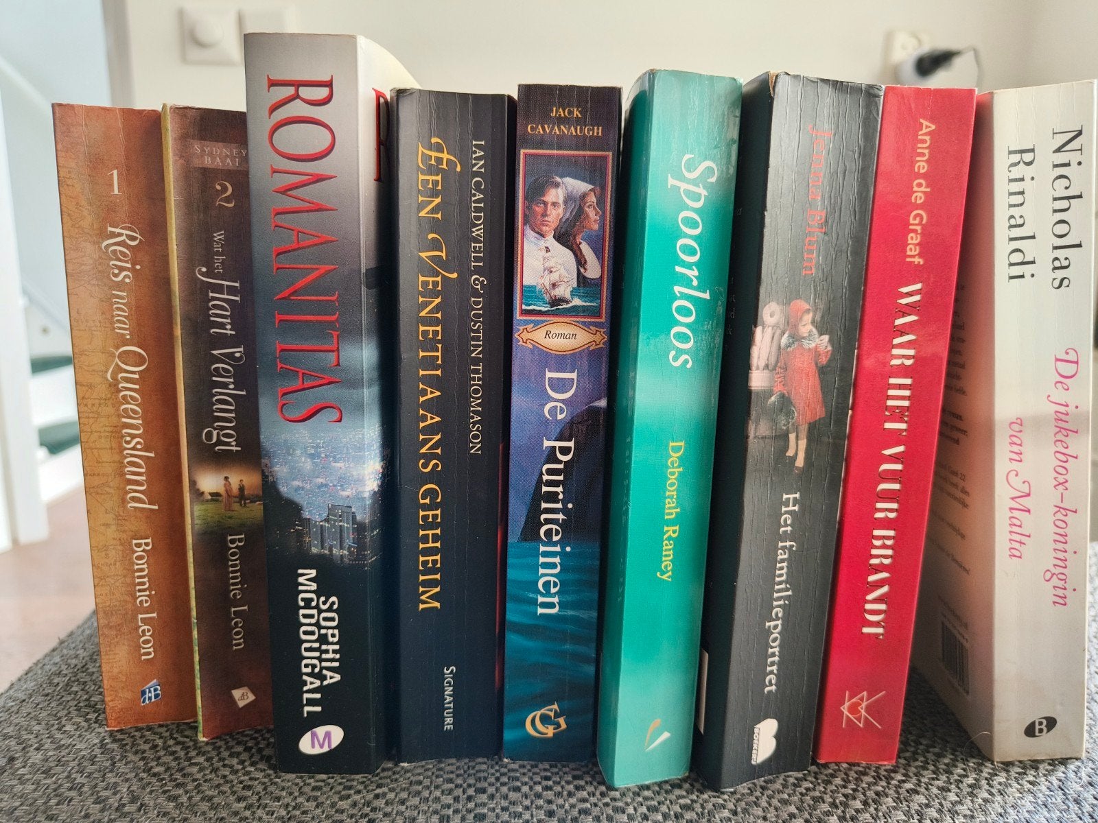 9 Christelijke romans - Diverse titels en auteurs, Boeken, Ophalen, Gelezen