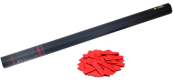 TCM FX Handheld Confetti Cannon 80cm Red, Geluidgestuurd, ., Overige typen, Nieuw