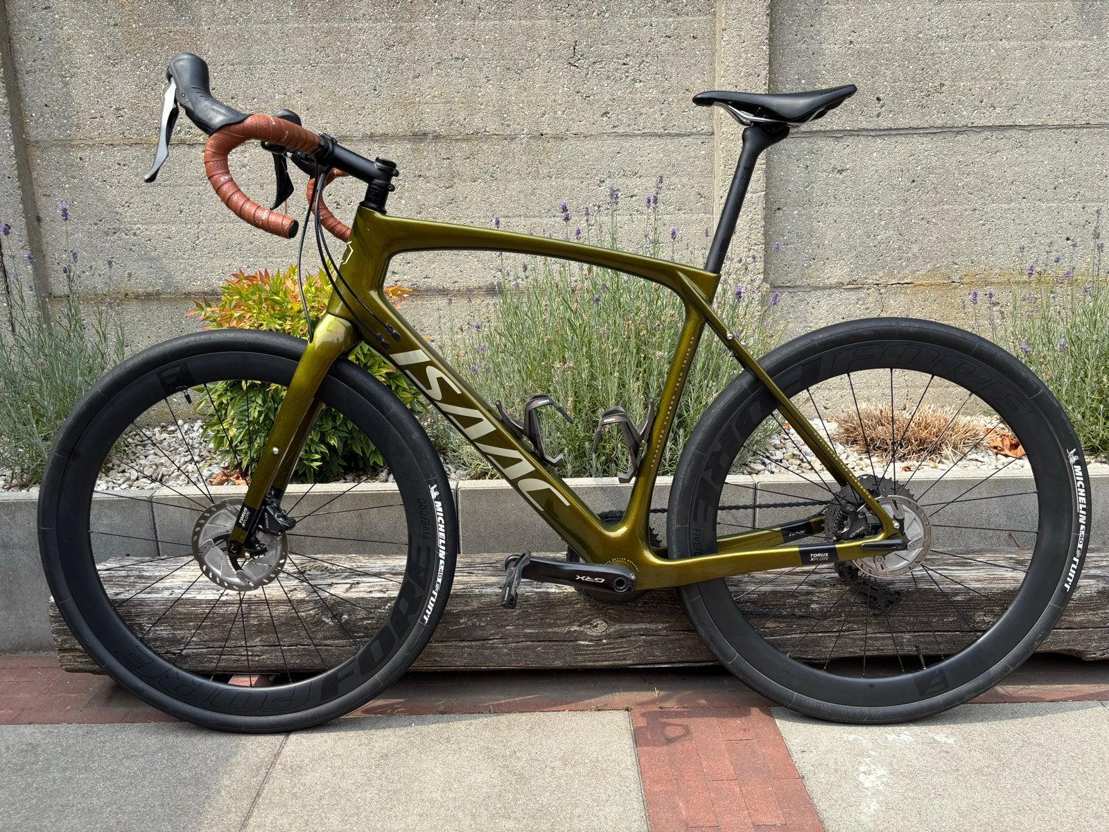 Isaac Torus Xplore – Veelzijdige Gravelbike (Emerald Green), Overige merken, 28 inch, Carbon, Heren