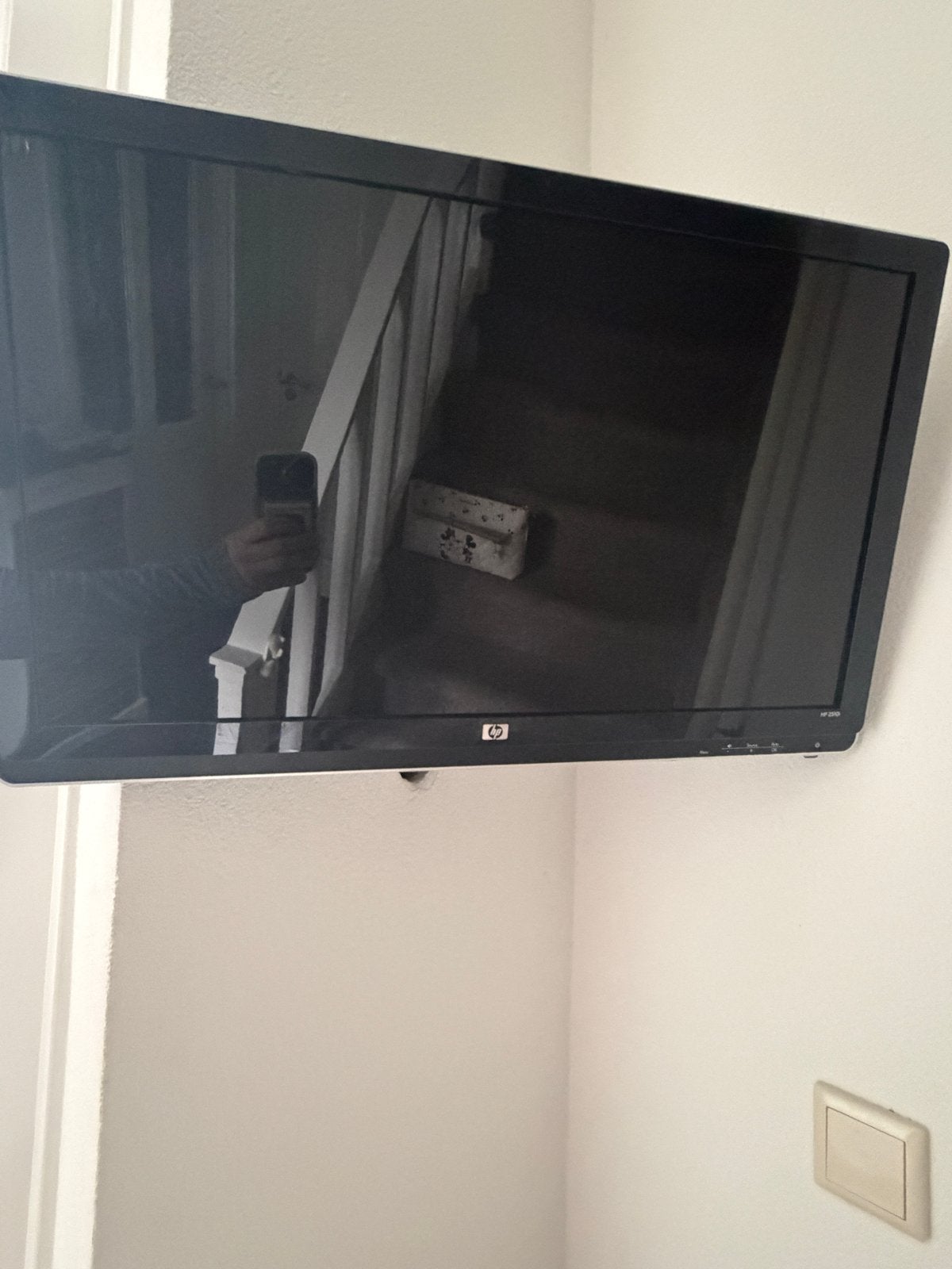 HP 2510i LCD Monitor - Zo goed als nieuw, Audio, Tv en Foto, Overige merken, LCD, Ophalen of Verzenden, Zo goed als nieuw