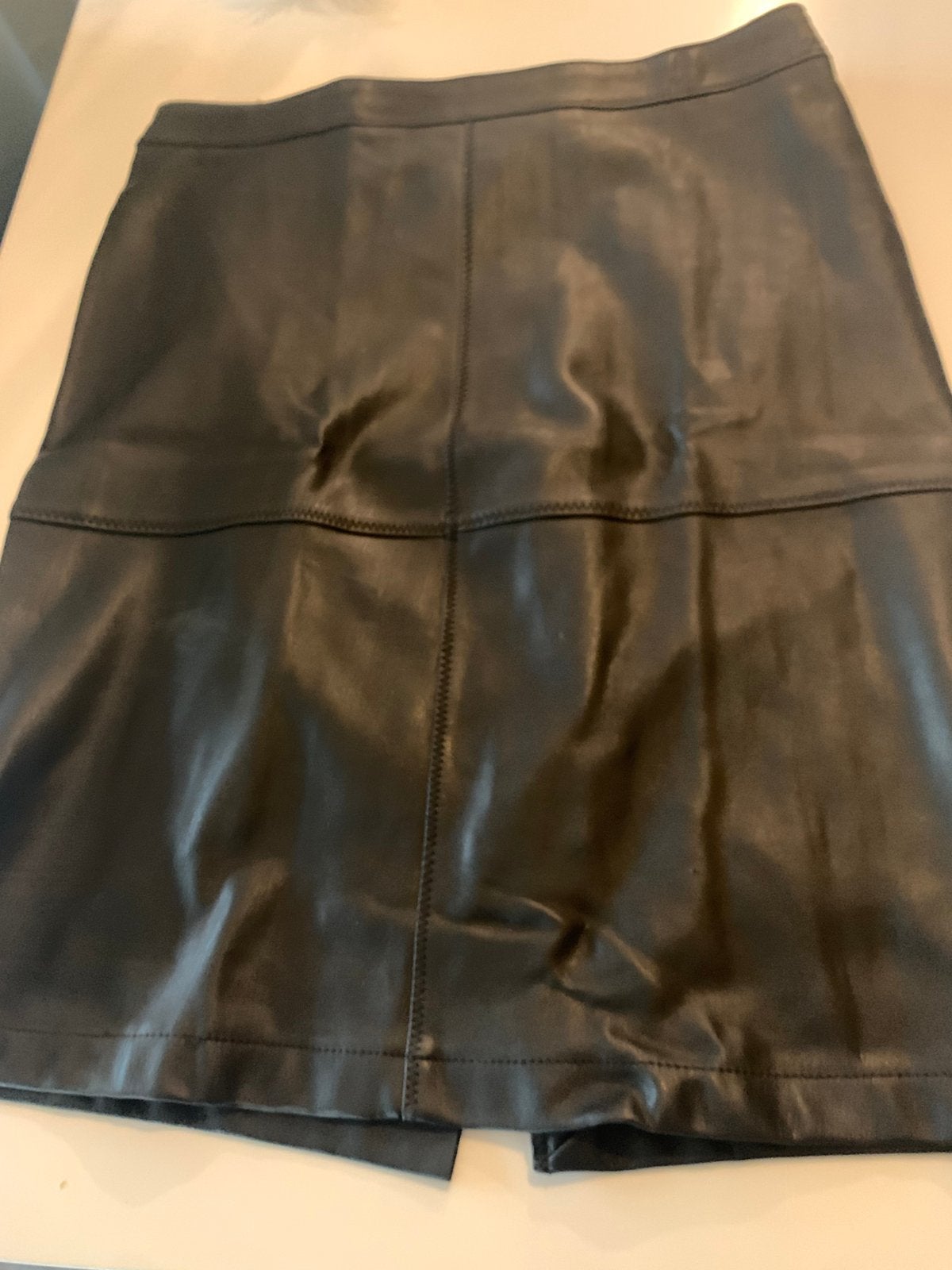 Leder rokje maat 38, Kleding | Dames, Rokken, Maat 38/40 (M), Zwart, Ophalen of Verzenden, Zo goed als nieuw