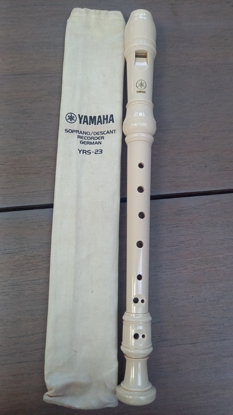 Yamaha YRS-23 Sopraan Blokfluit met hoes, Muziek en Instrumenten, Ophalen, Gebruikt, Sopraan of Sopranino, Kunststof