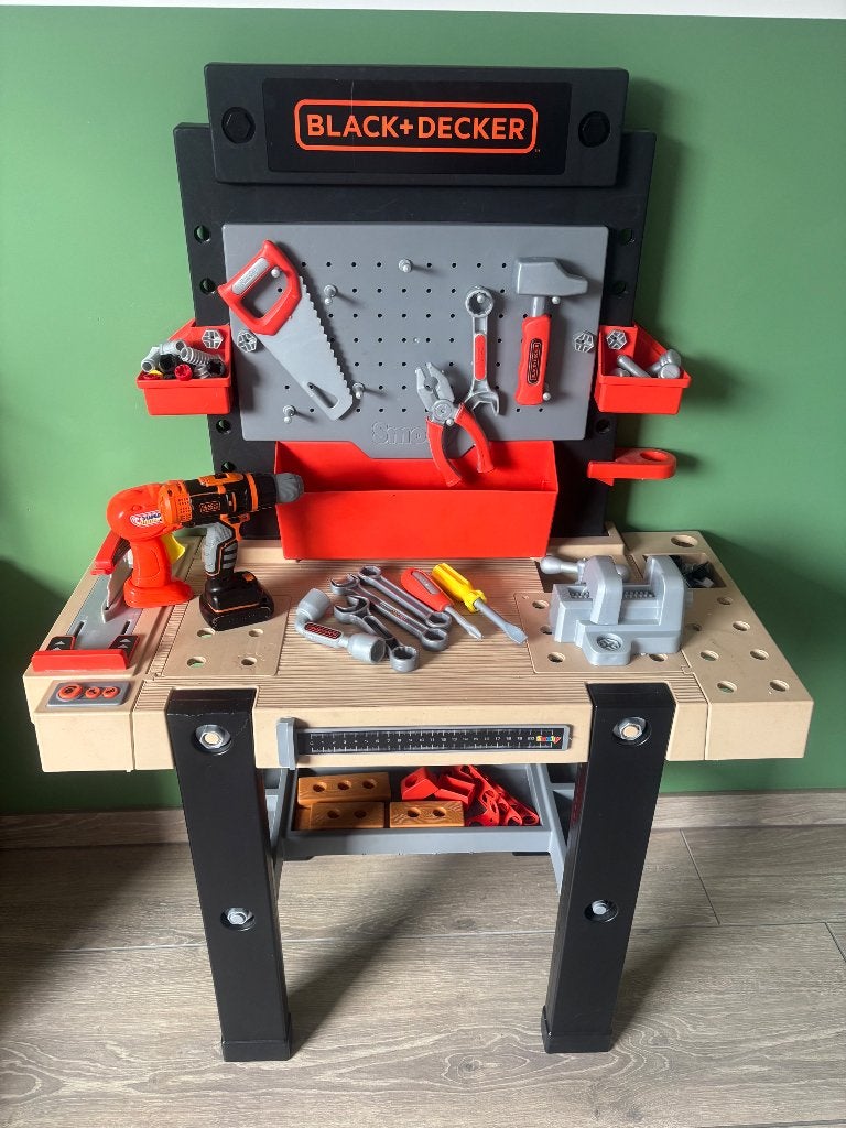 Kinder werkbank  black & decker, Ophalen, Gebruikt, Bouwen