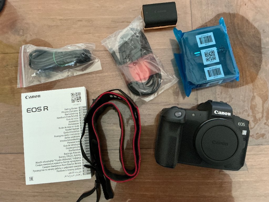 Canon R Systeem camera, Audio, Tv en Foto, Fotocamera's Digitaal, Ophalen, Draagriem, 30 megapixels, Zo goed als nieuw