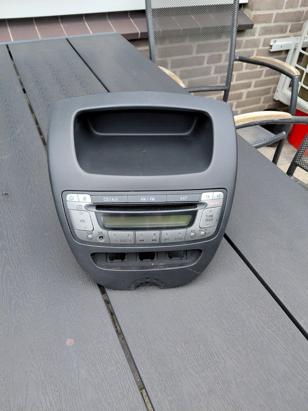 Toyota Aygo Peugeot 107 Radio CD/AUX Speler, Ophalen of Verzenden, Gebruikt