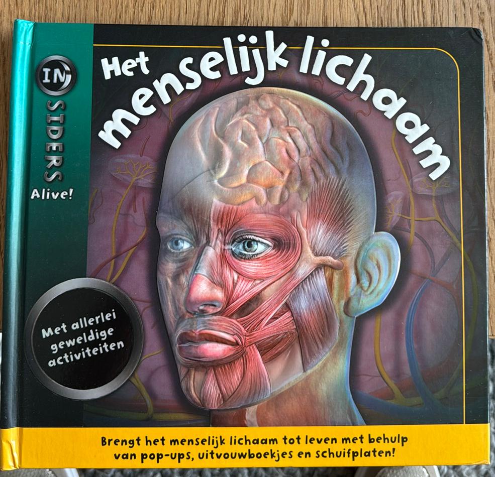 3D ontdekboek over  het Menselijk lichaam, Boeken, Kinderboeken | Jeugd | onder 10 jaar, Robert Coupe, Non-fictie, Ophalen of Verzenden