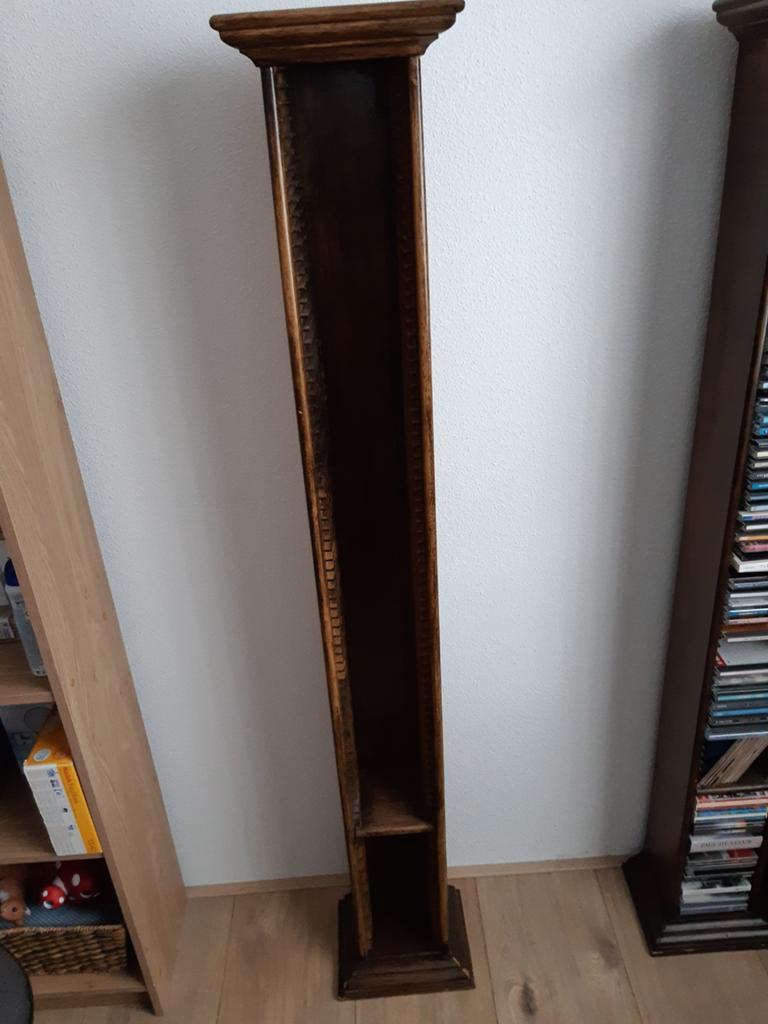 3 houten cd rekken GRATIS, Huis en Inrichting, Woonaccessoires | Zuilen en Pilaren, Ophalen of Verzenden