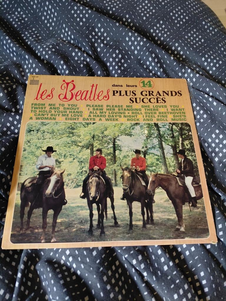The Beatles - 14 Plus Grands Succes (Franse 1e Persing), Gebruikt, Originele persing, Ophalen of Verzenden, 12 inch