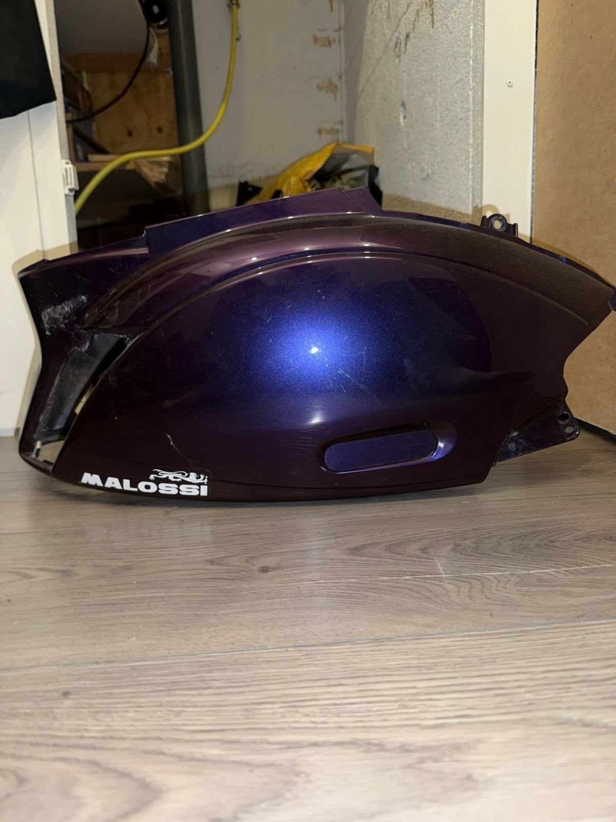 Piaggio zip achterkap paars, Fietsen en Brommers, Ophalen of Verzenden, Zo goed als nieuw, Piaggio