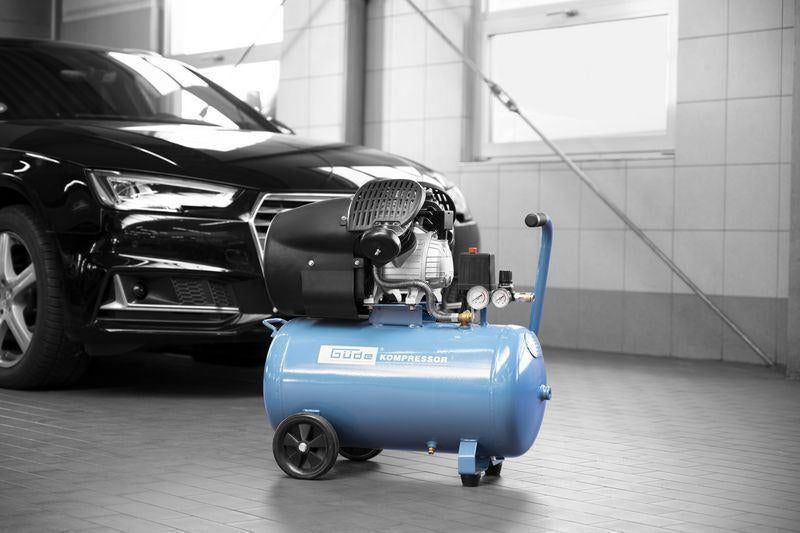 Gude 405/10/50 2 cilinder compressor 50 liter ketel!, Ophalen, Nieuw
