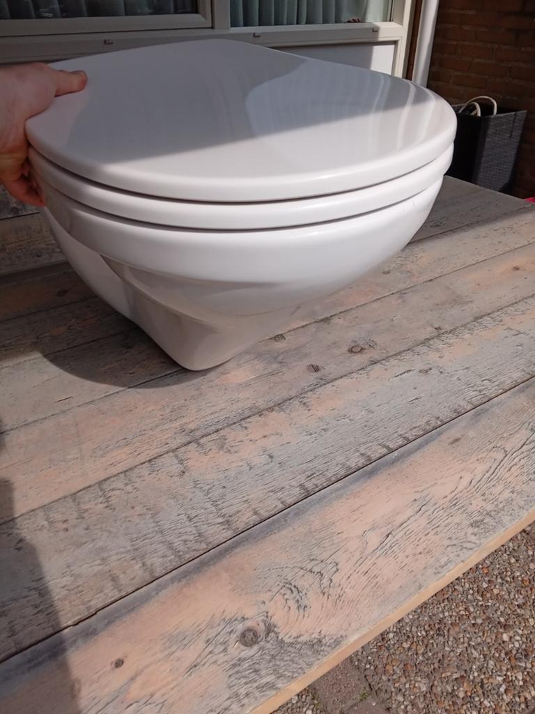 Toilet pot, Ophalen, Zo goed als nieuw, Toilet