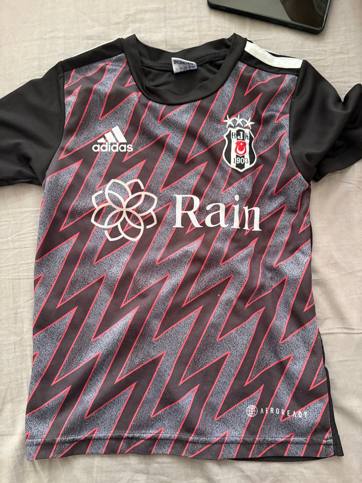Beşiktaş voetbalshirt maat 140, Ophalen of Verzenden, Zo goed als nieuw, Maat 46 (S) of kleiner, Zwart