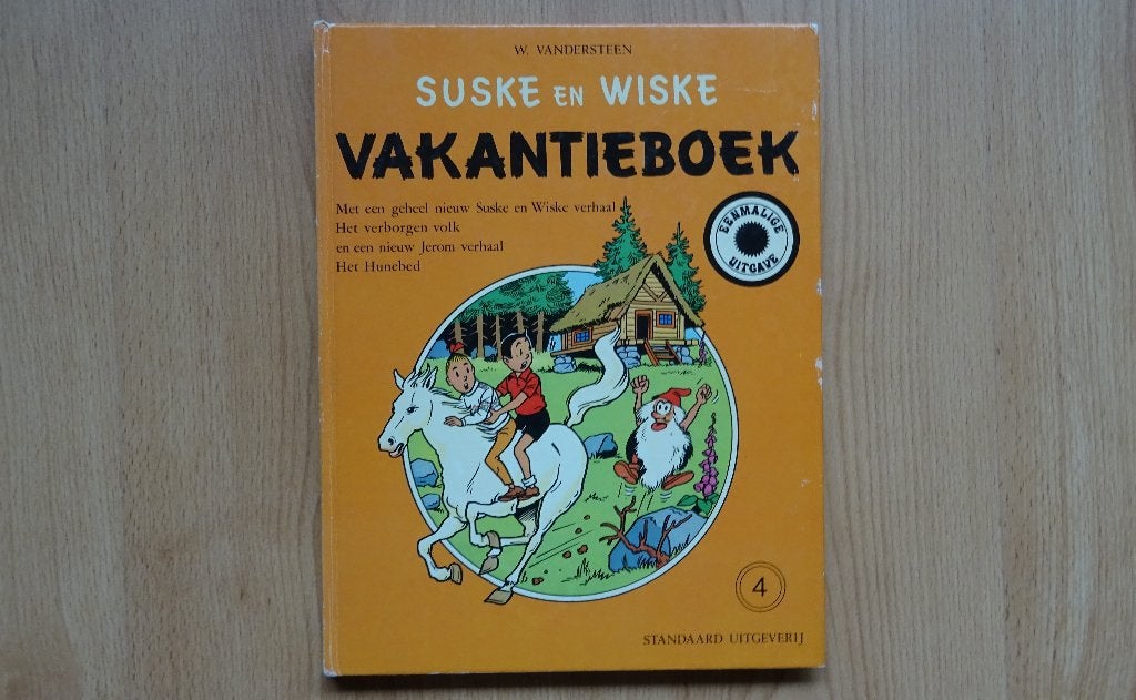 Suske en Wiske Vakantieboek 4, Boeken, Eén stripboek, Ophalen of Verzenden, Gelezen