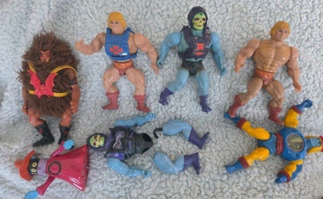 He-Man en Masters of the Universe Vintage Figuren Collectie, Ophalen of Verzenden, Gebruikt