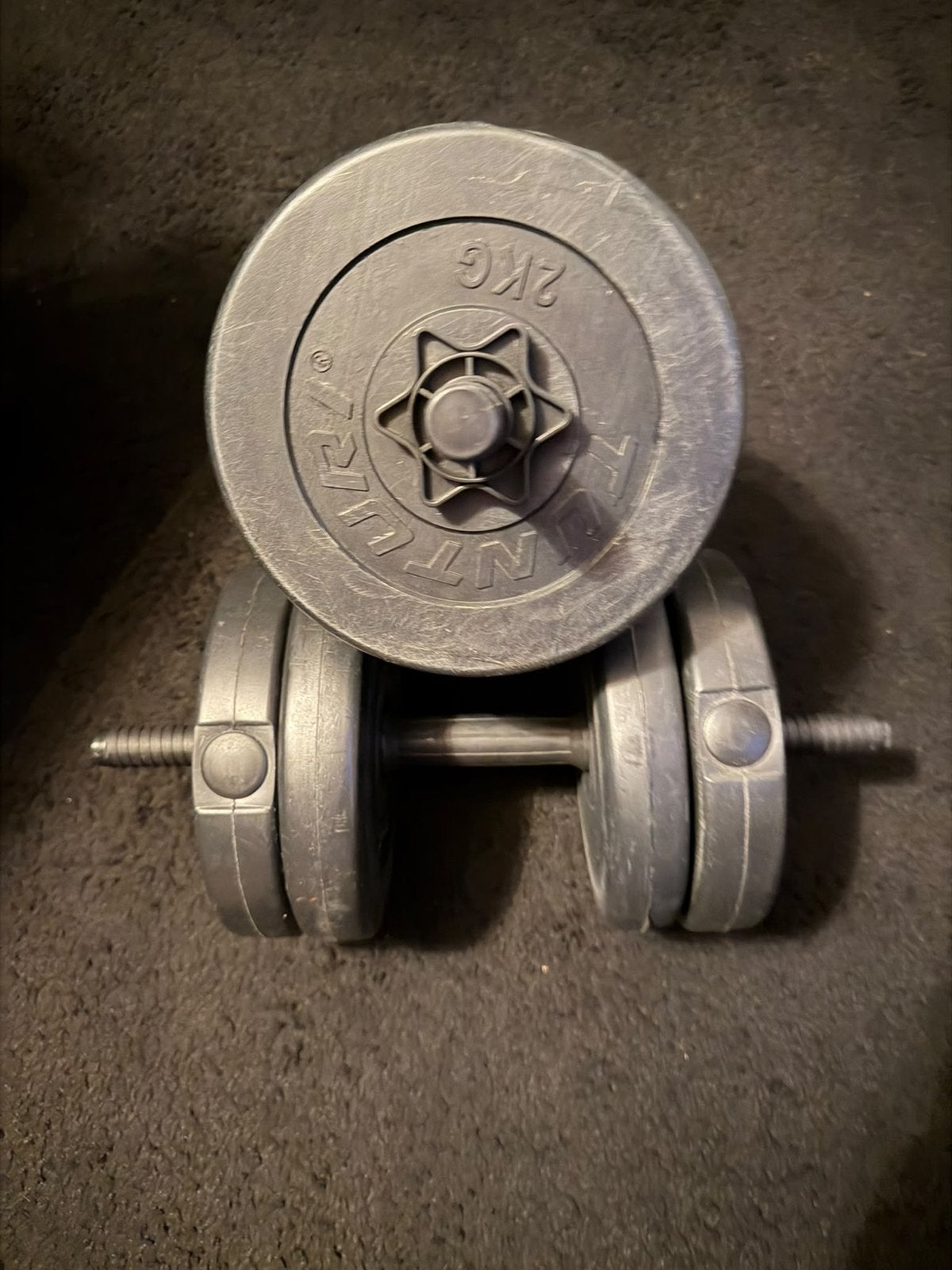 Dumbbell set - 10 kg per stuk, Ophalen, Gebruikt, Armen, Dumbbell