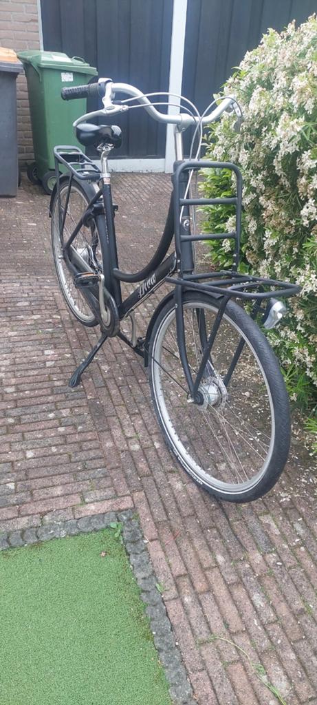 Een damesfiets met bakkersrek 7 versn, 56 cm of meer, Ophalen of Verzenden, Zo goed als nieuw