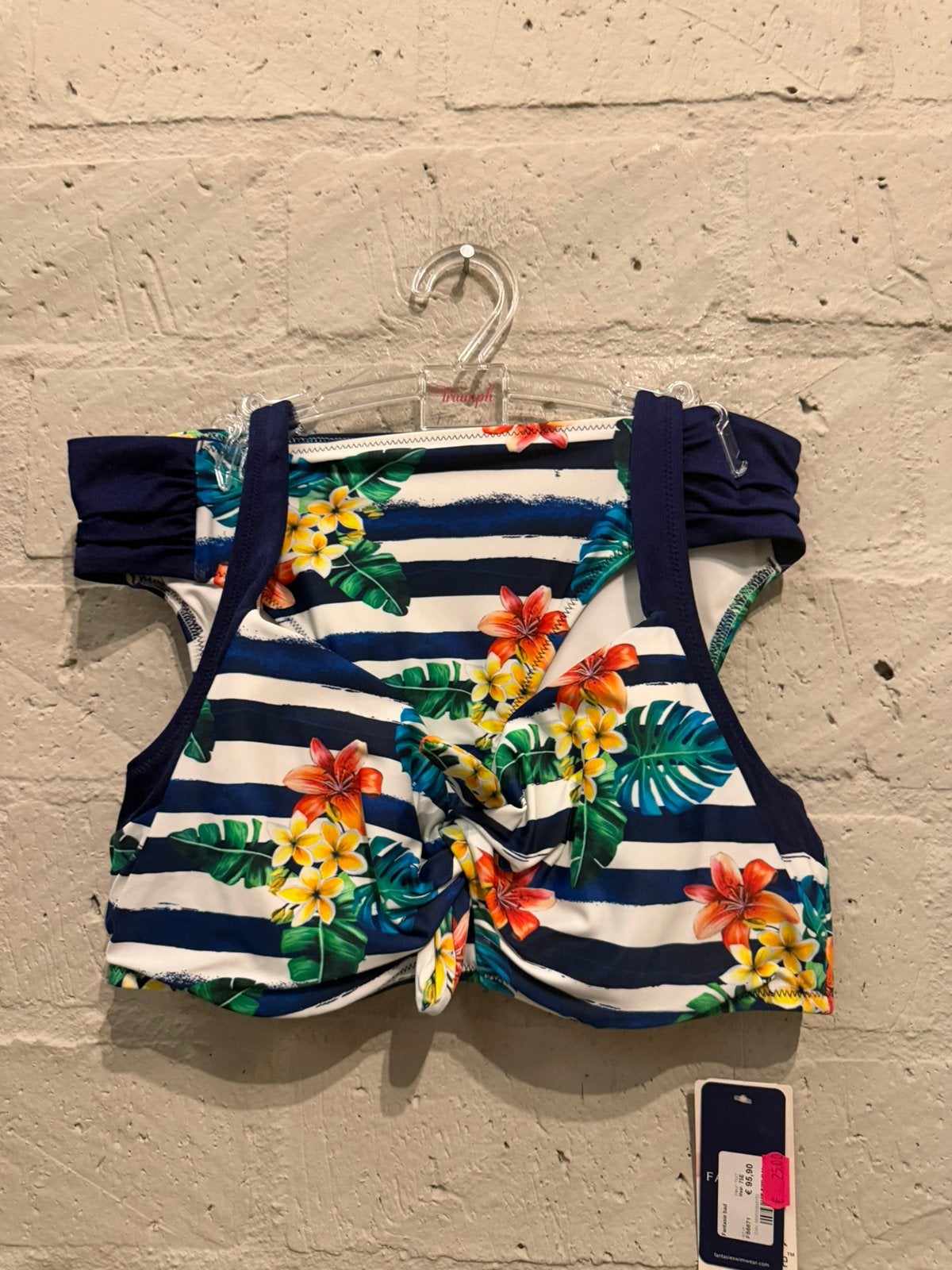 Fantasie bikini 38/ 75E slip 38 NIEUW!! Nu €25, Ophalen of Verzenden, Nieuw, Blauw, Bikini