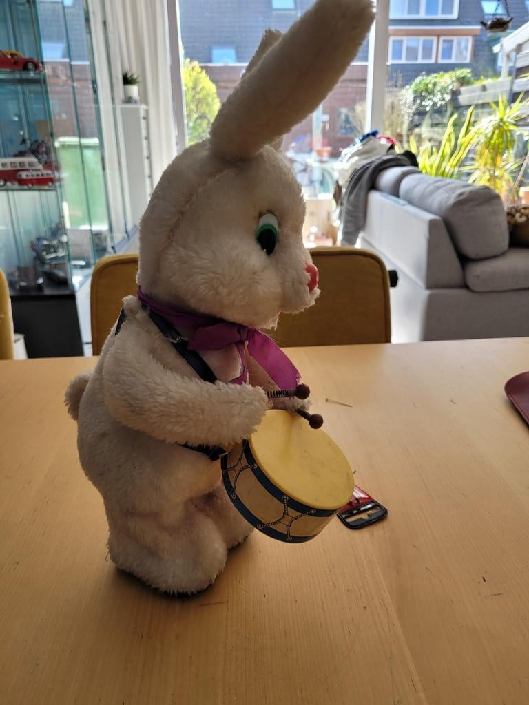 Te koop oud duracell konijn, Verzamelen, Ophalen of Verzenden, Gebruikt