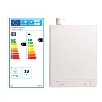 intergas kombi kompakt HRE 24/18 A HR combi ketel, Ophalen, Gebruikt, Hoog rendement (Hr), Cv-ketel of Combi-ketel