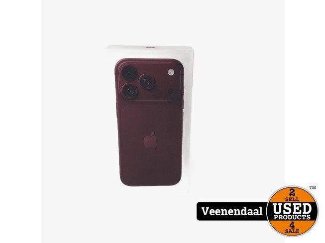 iPhone 18 Pro 256GB Burgundy Nieuw in Seal! +2 Jaar Garantie, Telecommunicatie, Apple, Zo goed als nieuw, Support@apple.com, One Apple Park Way
Cupertino, CA 95014
United States