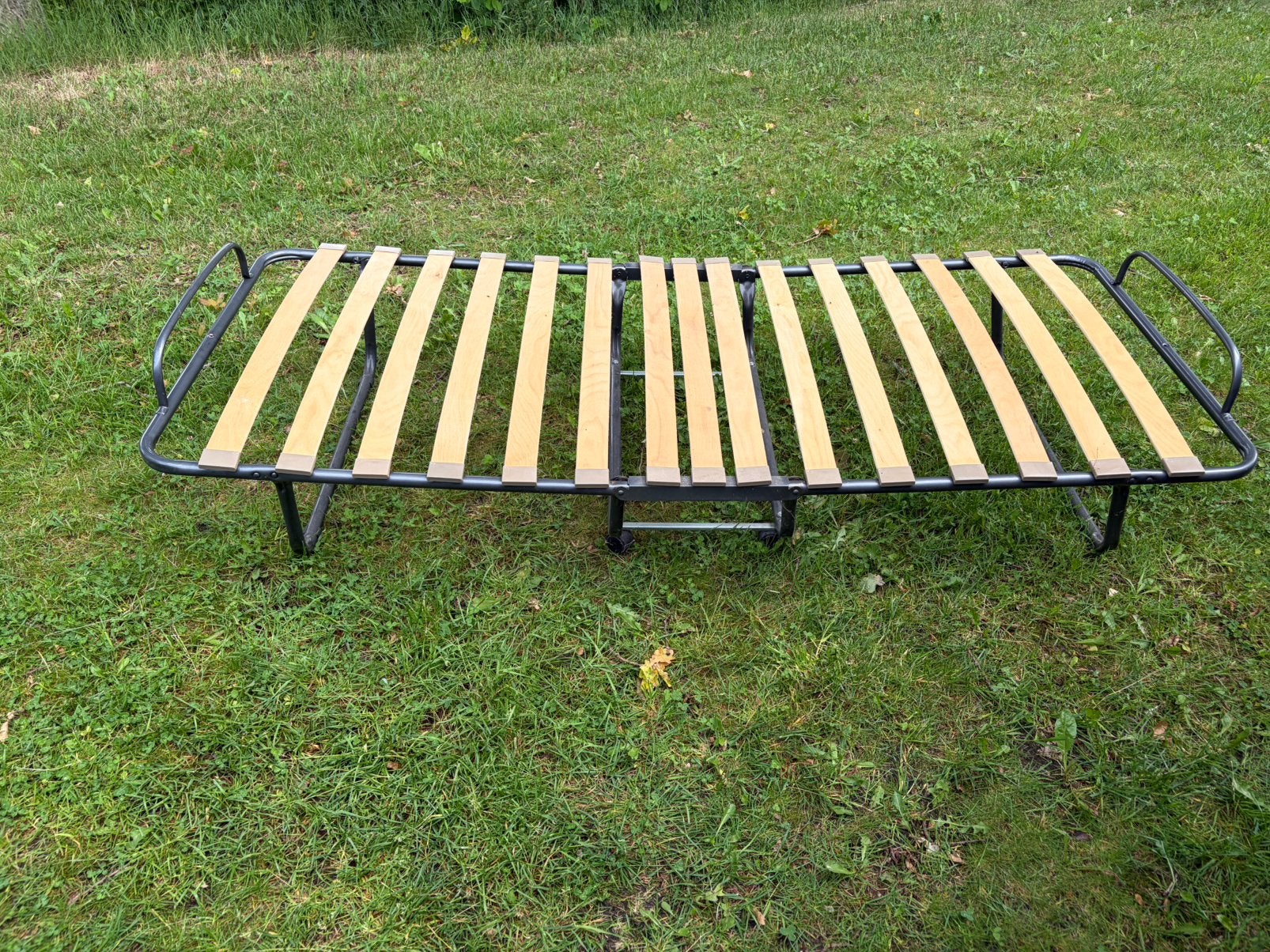 Opklap bed, Ophalen, Zo goed als nieuw, Eenpersoons, 80 cm