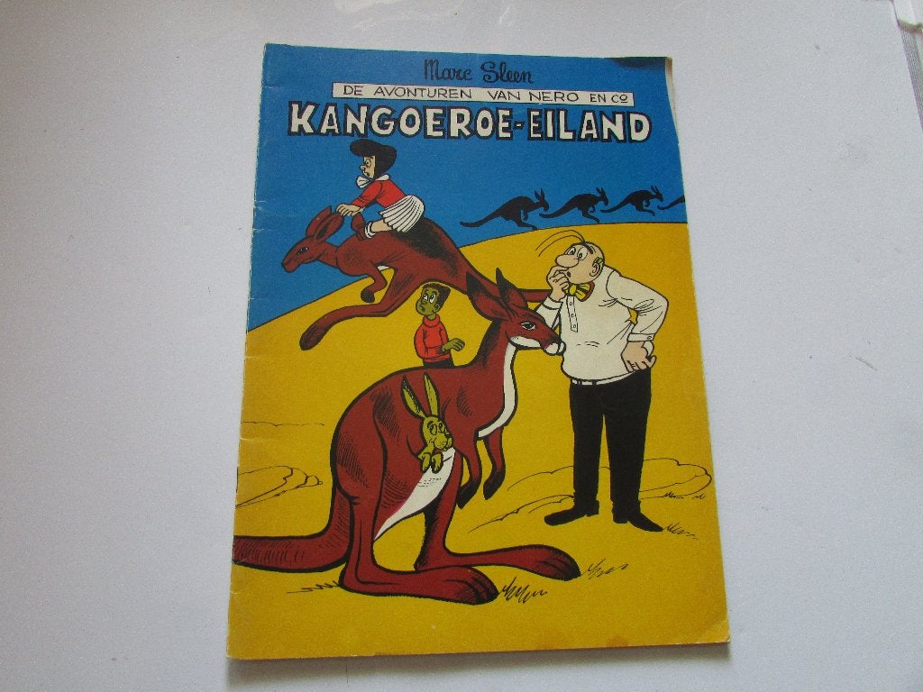 NERO ; KANGOEROE - EILAND, Gelezen, Marc Sleen, Eén stripboek, Ophalen of Verzenden