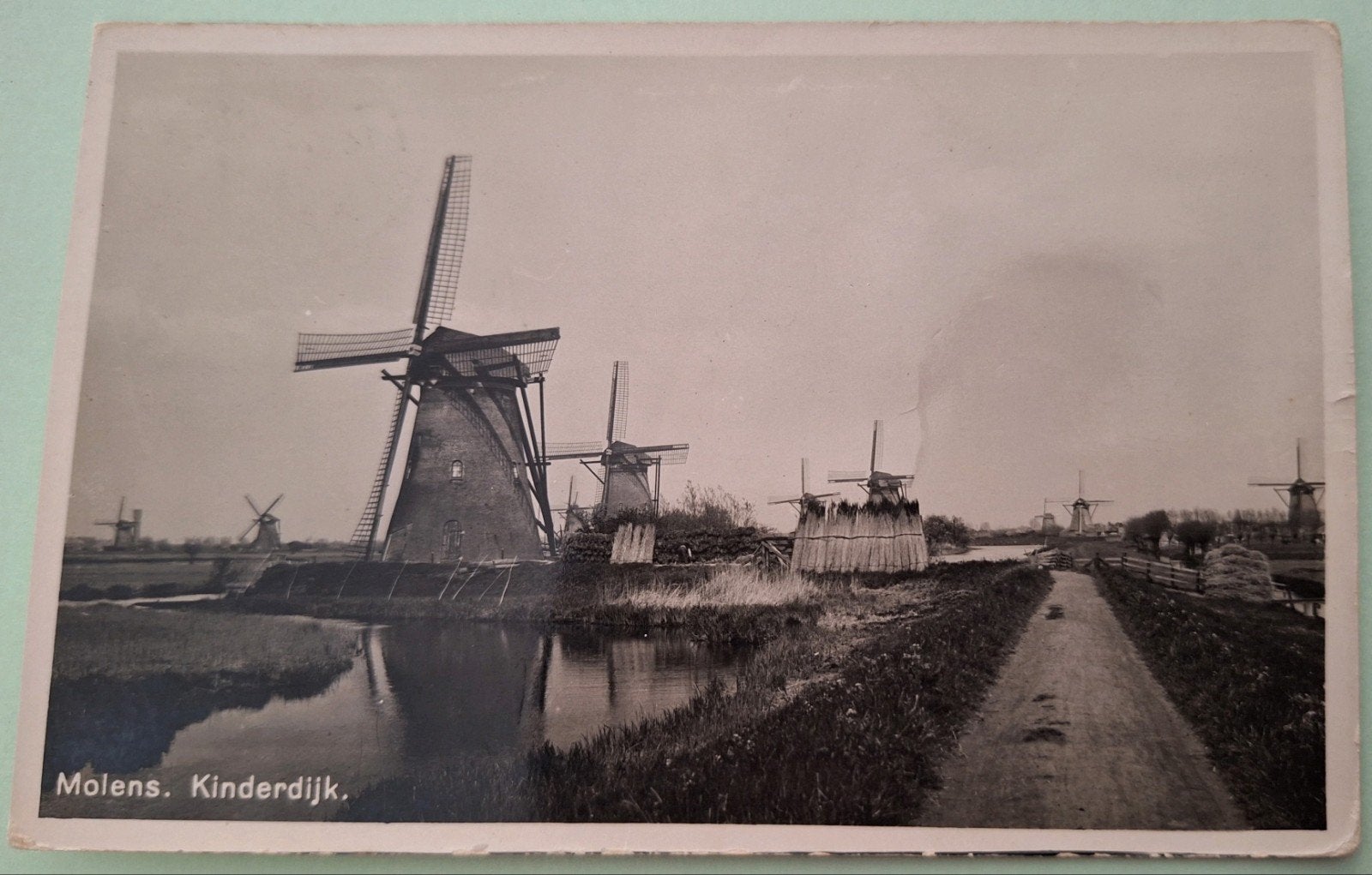 Kinderdijk, Molens, Verzamelen, Ansichtkaarten | Nederland, Ophalen of Verzenden, Voor 1920, Zuid-Holland