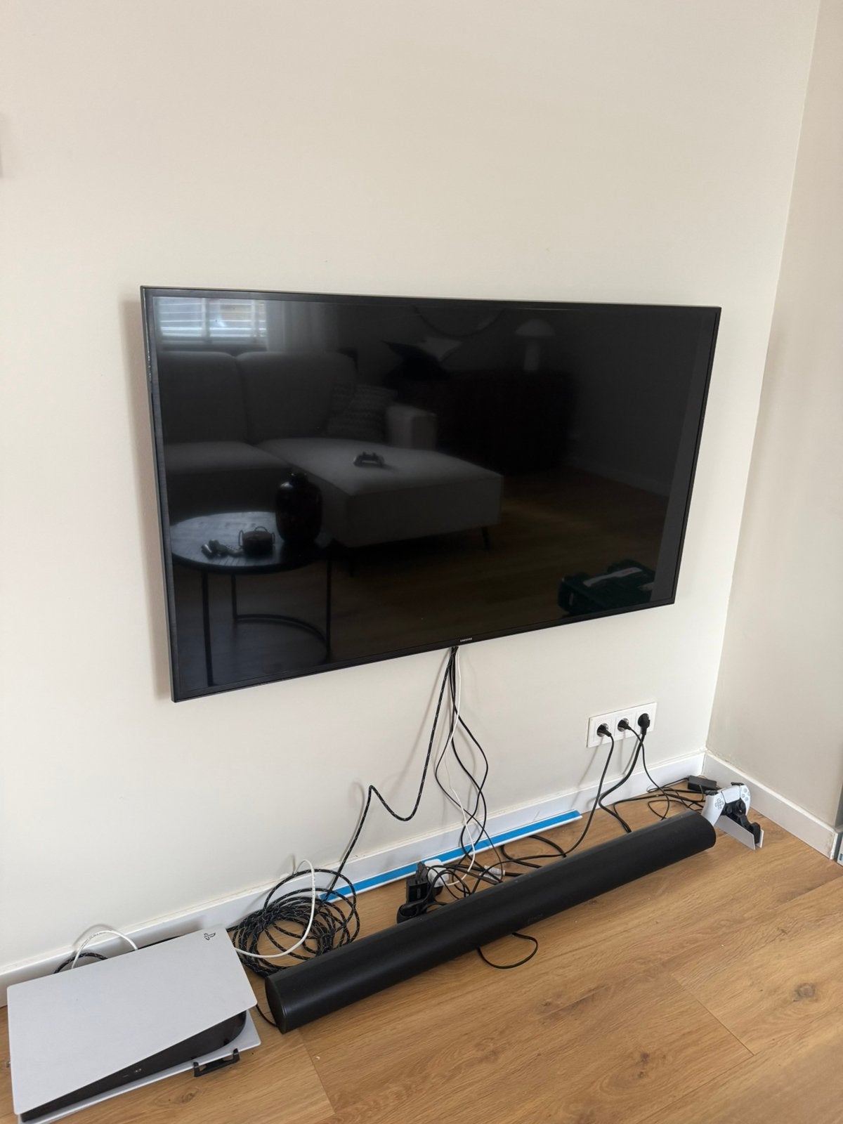 Samsung smart TV UHD 55 Inch, Ophalen, 50 Hz, Zo goed als nieuw, Samsung