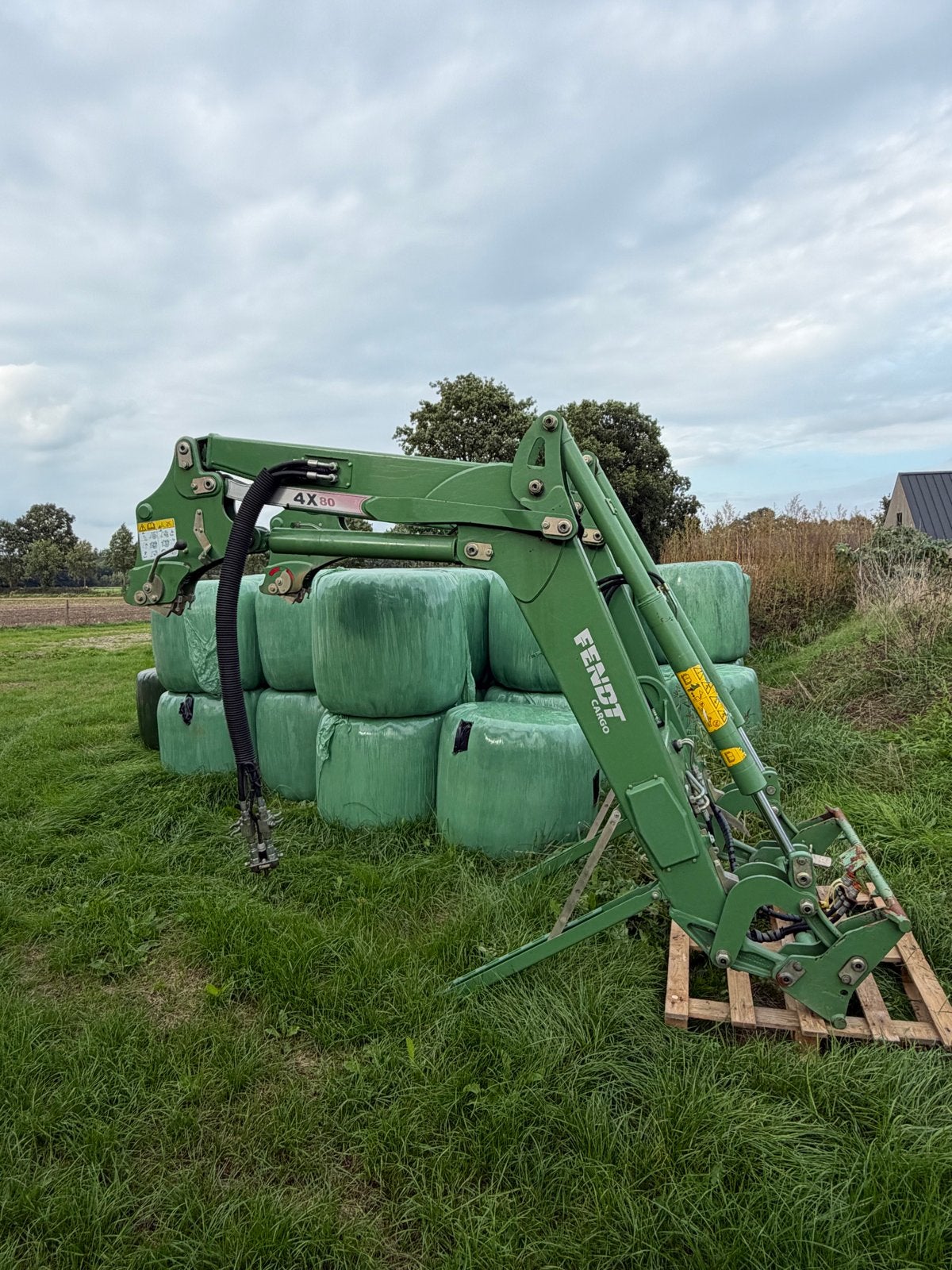 Fendt Cargo 4X80 voorlader met aanbouwdelen, Ophalen, 80 tot 120 Pk, Gebruikt, 2500 tot 5000