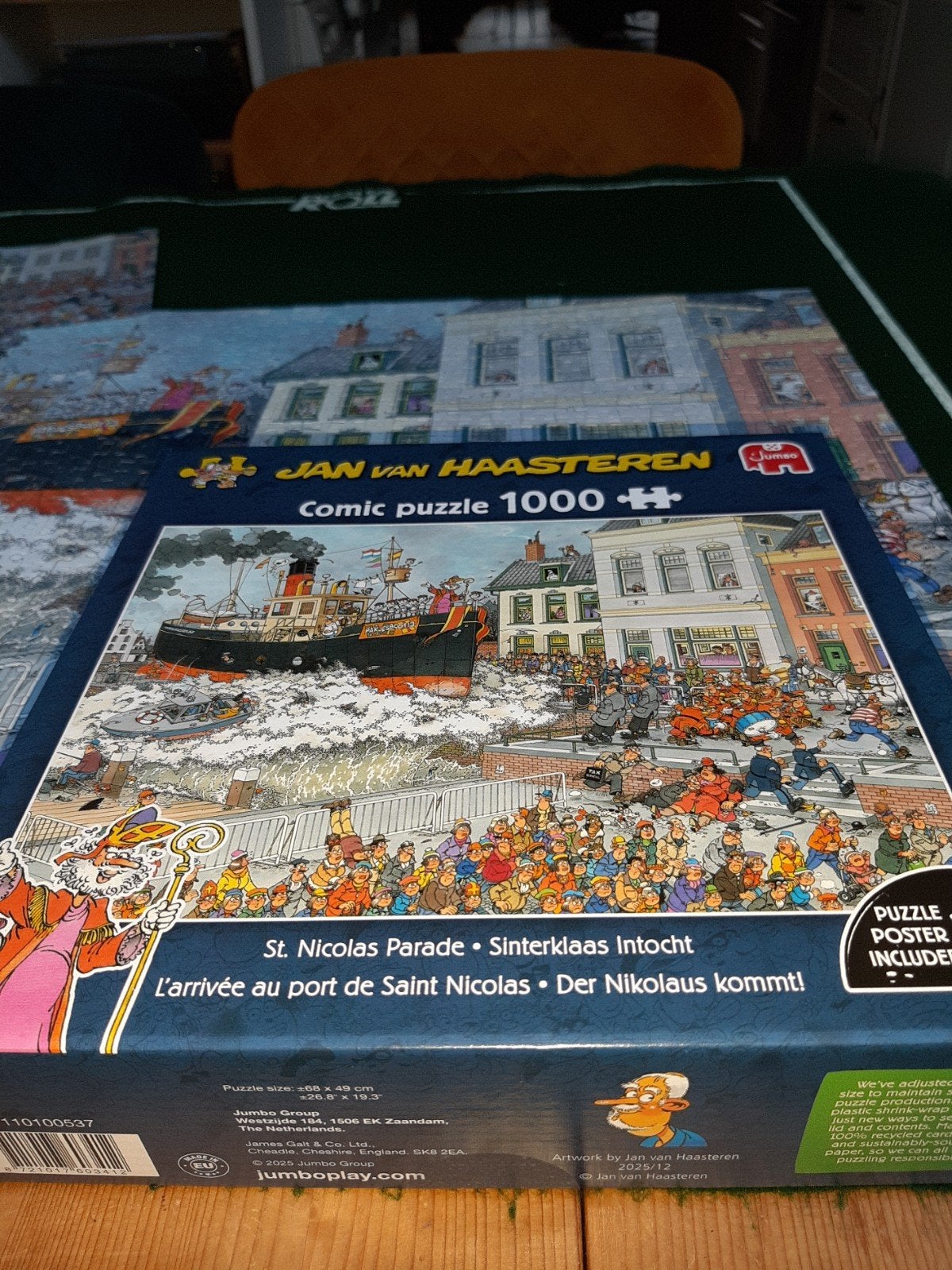 jan van haasteren. de stoomboot, Ophalen, 500 t/m 1500 stukjes, Zo goed als nieuw