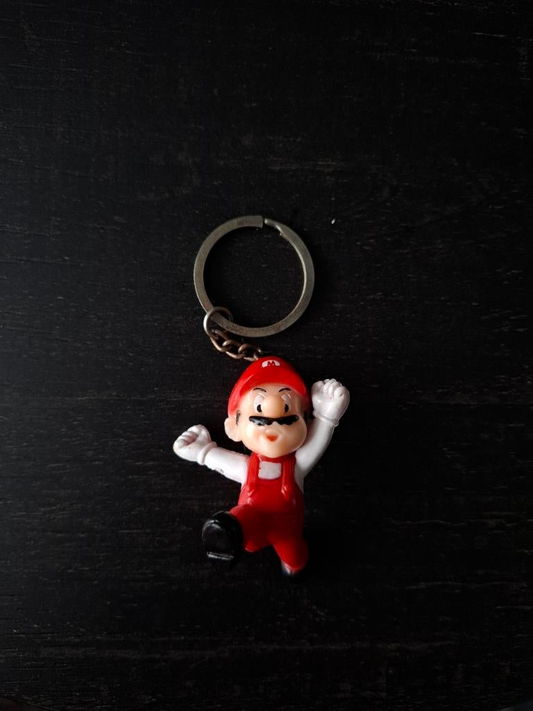 Super Mario sleutelhanger - Vintage Nintendo figuurtje, Ophalen of Verzenden, Gebruikt, Knuffel of Figuurtje