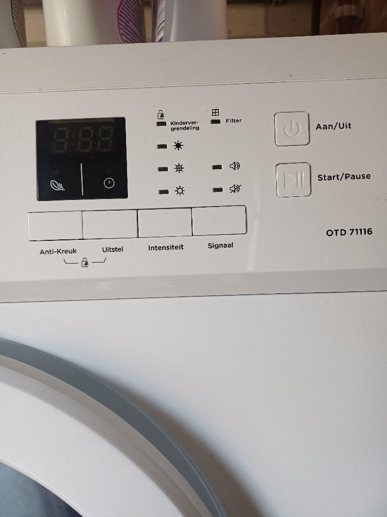Ok droger, Witgoed en Apparatuur, Wasdrogers, Ophalen, 6 tot 8 kg, Luchtafvoer, Zo goed als nieuw