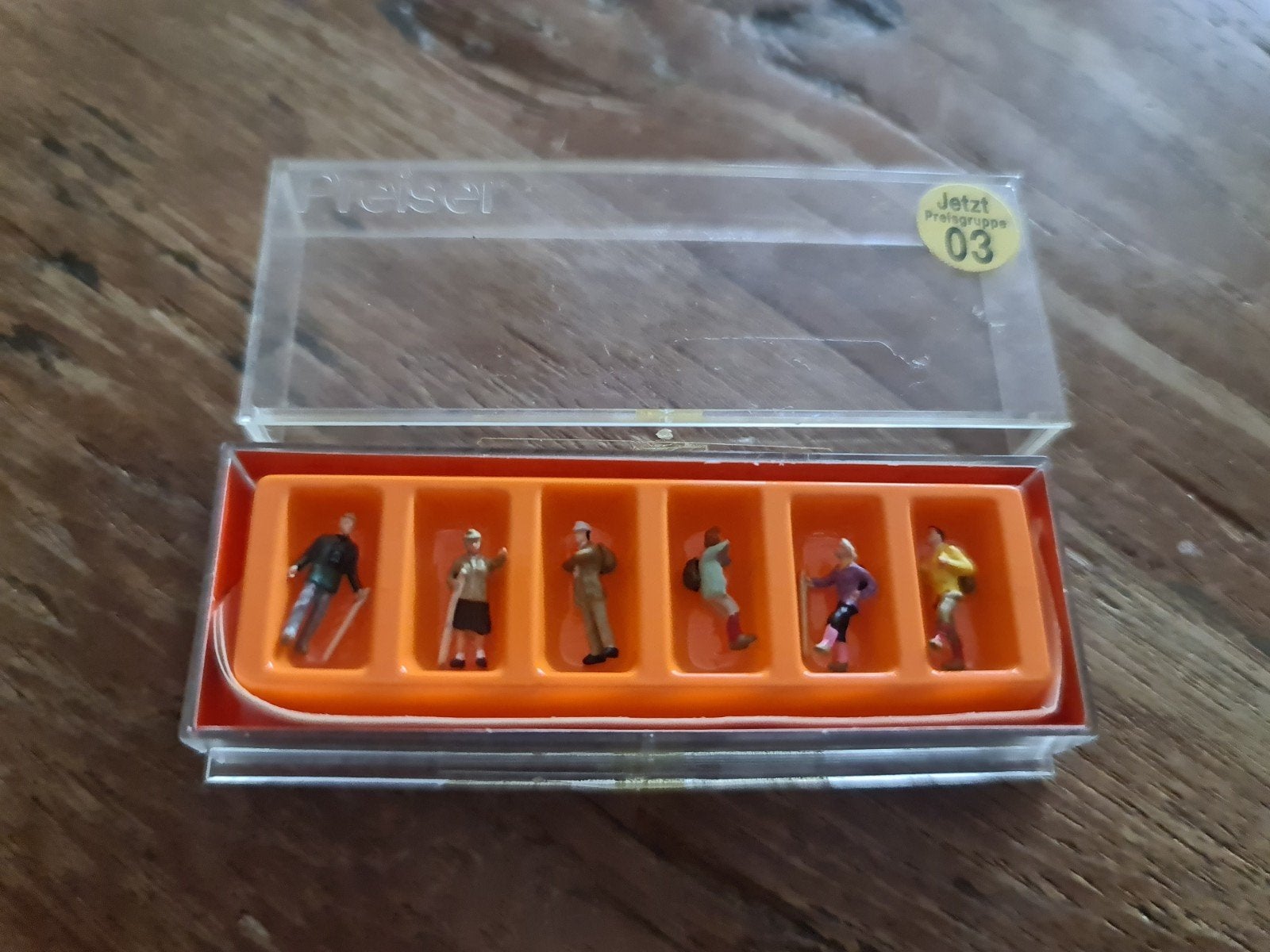 Preiser Box 79074 Wandelaars / Hikers nieuw, Overige merken, Gelijkstroom of Wisselstroom, Overige typen, Nieuw