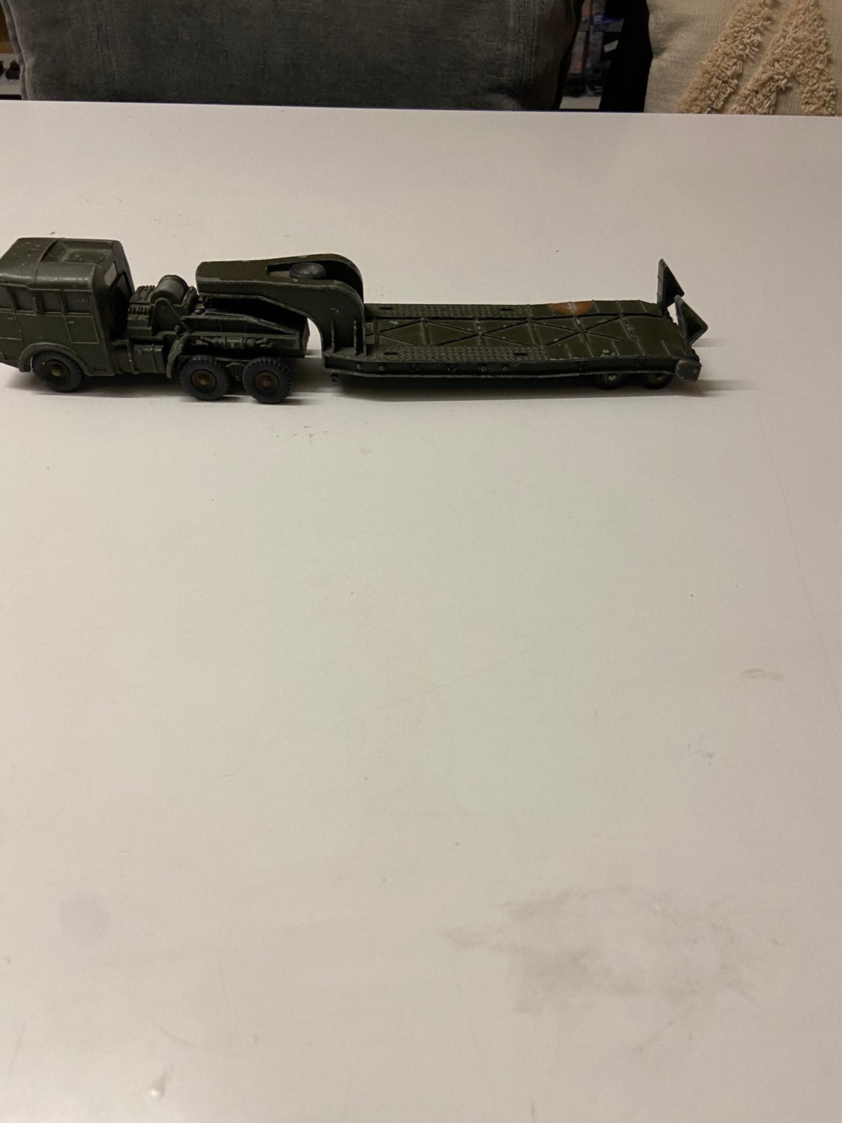 Dinky militair berliet Transporter, Antiek en Kunst, Ophalen of Verzenden
