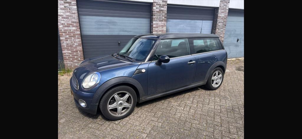 Mini Clubman 1.6 Cooper 2010 Blauw, Auto's, Mini, Voorwielaandrijving, 4 cilinders, Origineel Nederlands, Stationwagon