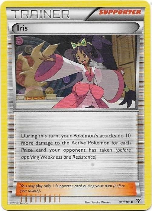 Plasma Blast,  Iris [uncommon] 81/101, Verzenden, Nieuw, Losse kaart
