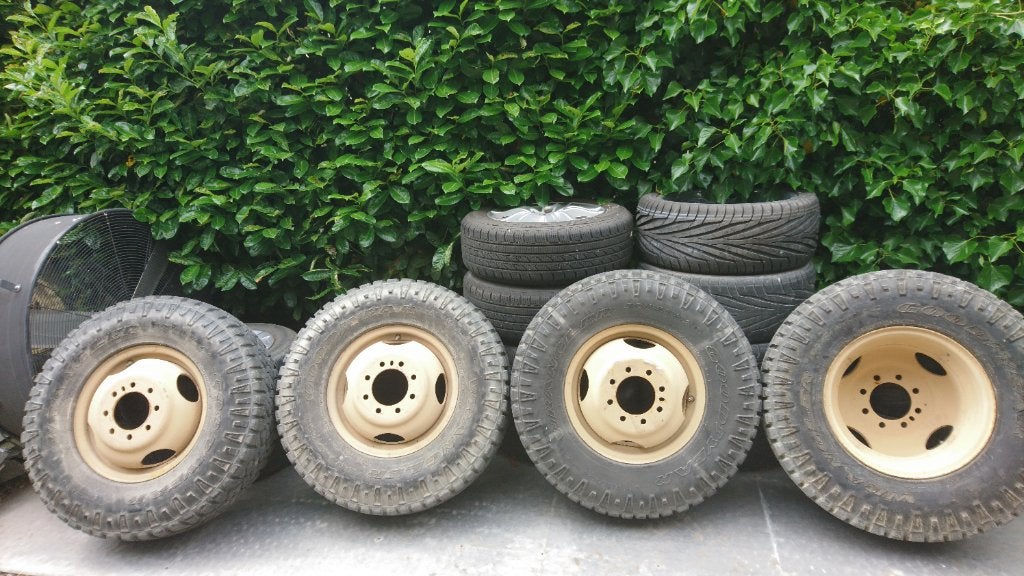 Chevrolet Dually velgen ( 8x 165.1)  GMC . Dodge. Ford., Auto-onderdelen, Ophalen, Gebruikt, Velg(en), 16 inch