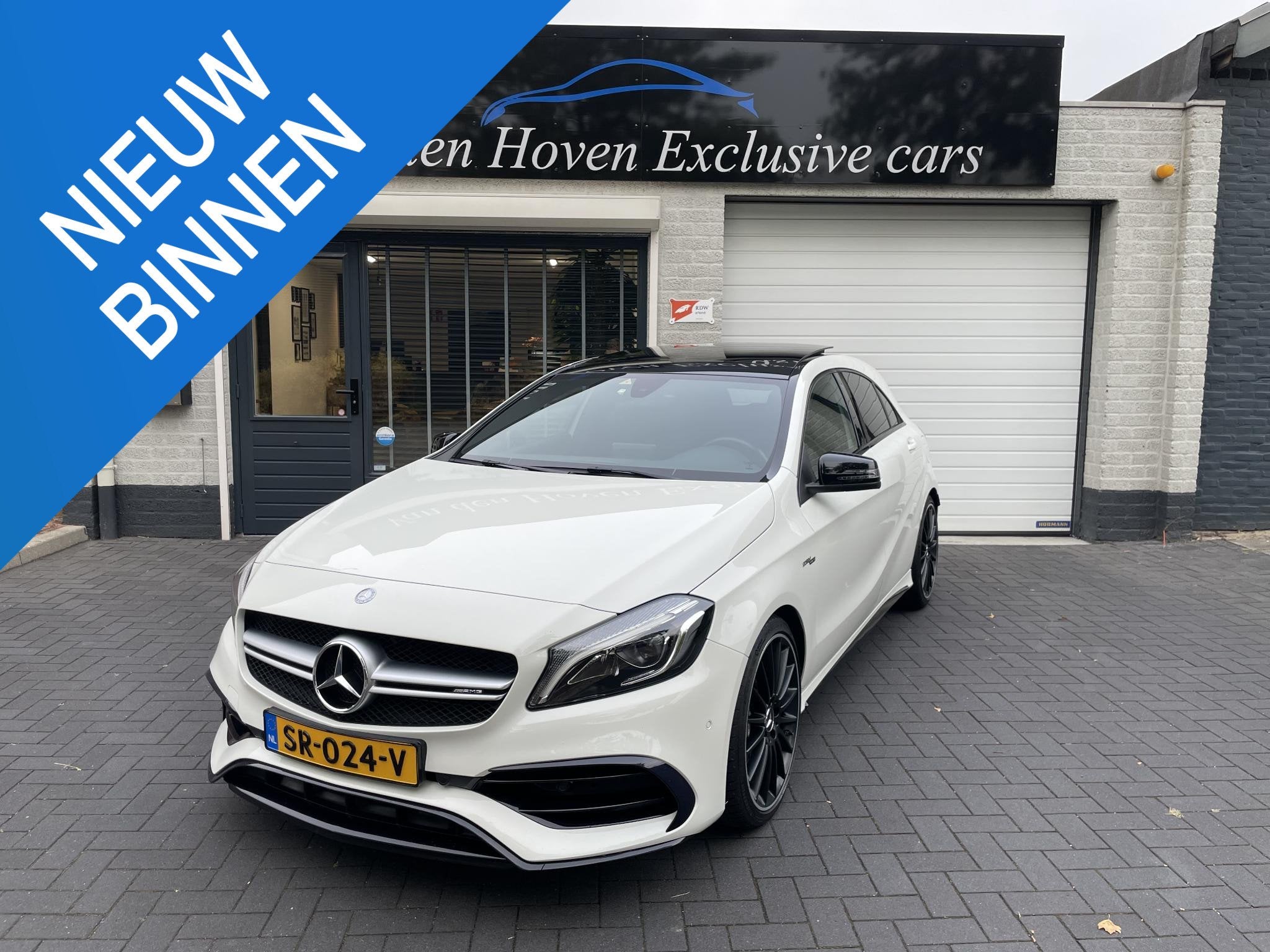 Mercedes-Benz A-klasse AMG A45 4MATIC 381PK Topstaat., Auto's, Automaat, Gebruikt, Euro 6, 4 cilinders