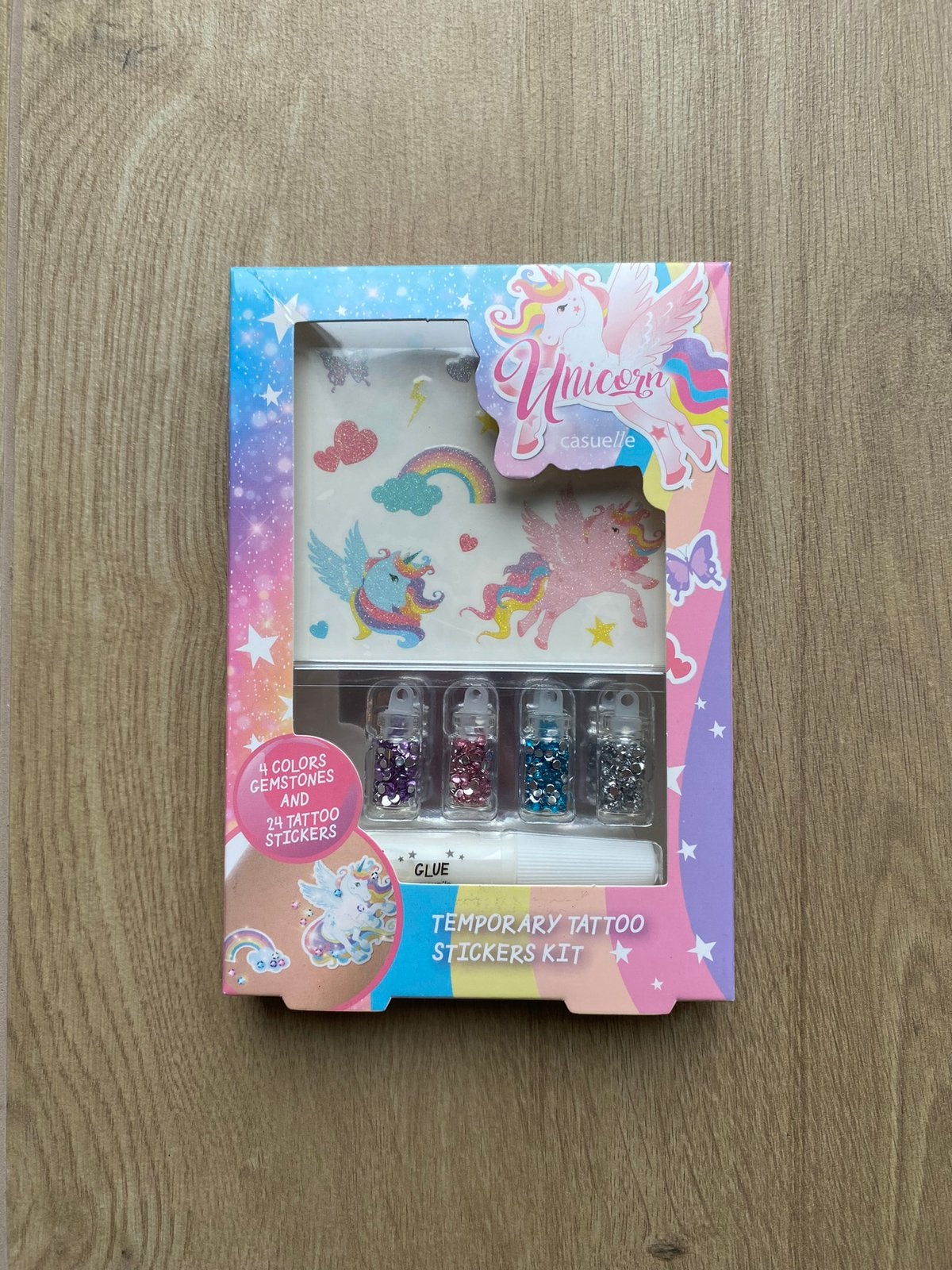 Unicorn knutselspullen - Set!, Fantasie, Beschrijfbaar, Nieuw, Meerkleurig