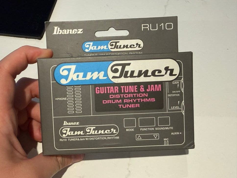 Ibanez Jam Tuner RU10: Gitaar Tuner, Distortion & Drums, Ophalen, Nieuw, Distortion, Overdrive of Fuzz