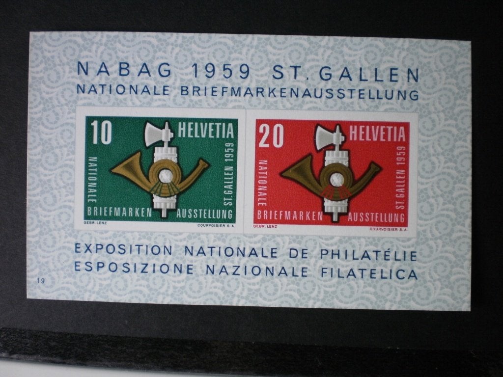 Zwitserland- Blok- Postfris, Verzenden, Postfris