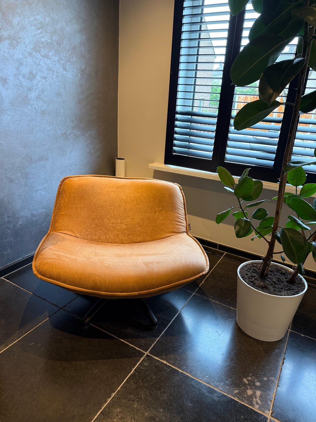 Comfortabele Lifestyle draaifauteuil - Zo goed als nieuw, Ophalen, Zo goed als nieuw, Stof, 75 tot 100 cm